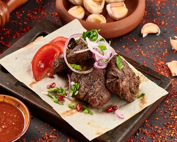 Шашлик із телятини