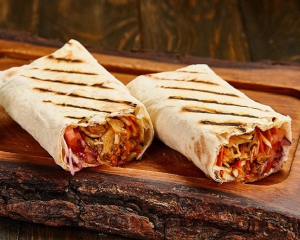 Шаурма з куркою та грибами BBQ