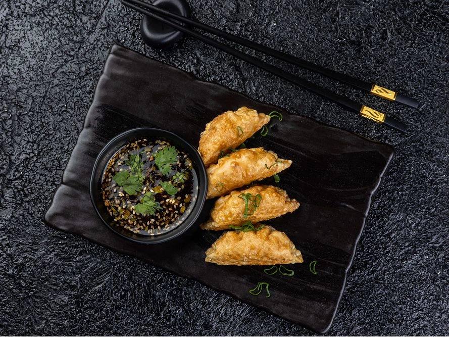 Пельмені Гедзa з креветкою