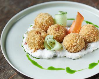 Крокети з сиром та беконом